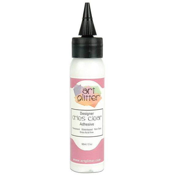 Art Glitter Glue Clear 2 oz