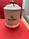 Rae Dunn Harry Potter Chocolate Frogs Canister Cookie Jar New Hogwarts Wizard