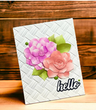 Altenew  3D Embossing Folder Natural Wicker Pattern