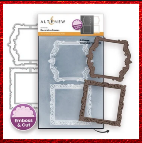 Altenew Decorative Frames 3D Emboss & Cut
