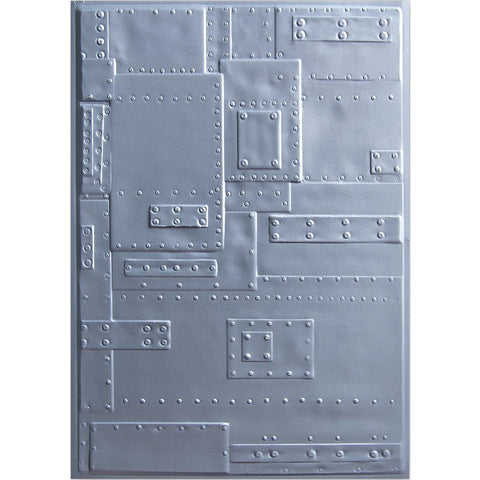 Tim Holtz Sizzix 3D Embossing Folder Texture Fades Foundry 662717