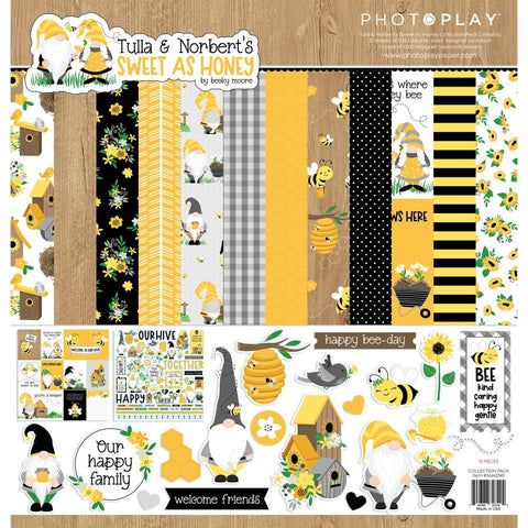 Photoplay Paper Sweet as Honey - Collection Pack 12x12