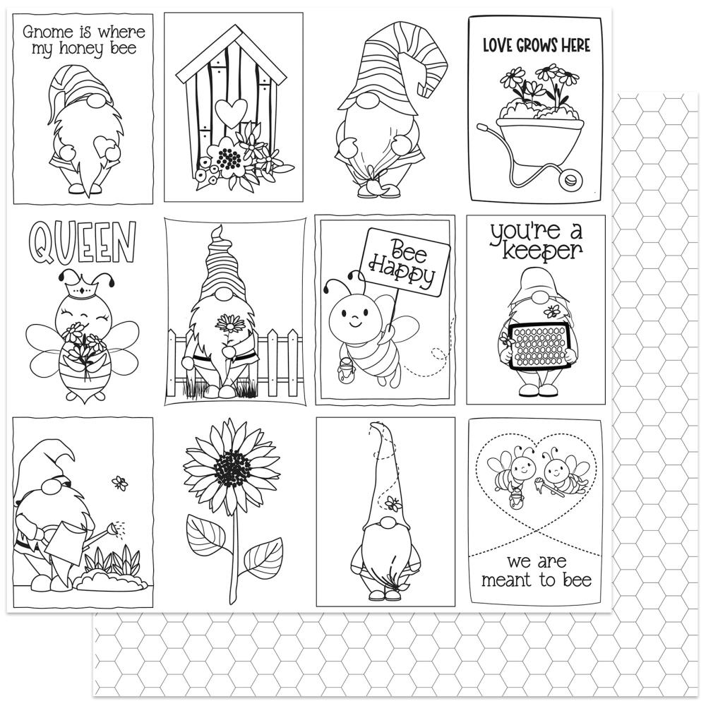 Photoplay Paper Sweet as Honey Color Me 12x12