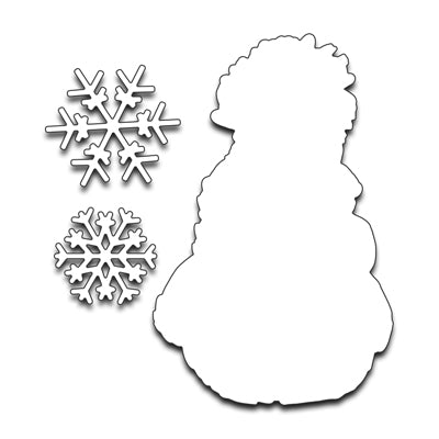 Penny Black Snowy SNOW (METAL DIE)  51-266