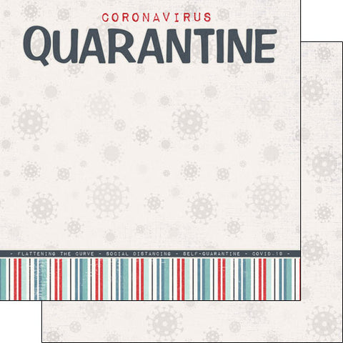 Covid-19 SC- 12x12 Quarantine Title DS Paper