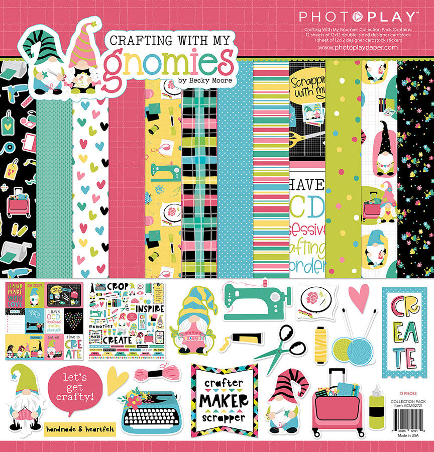 Photoplay Paper Collection Kit  Crafting with My Gnomies 12x12