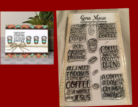 Gina Maire Designs Coffee Sayings