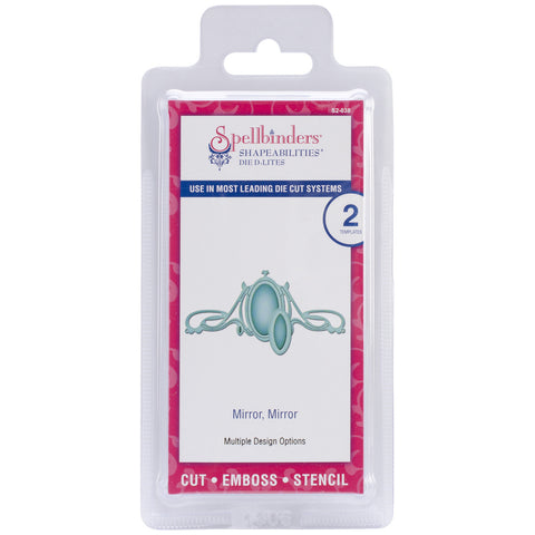 Spellbinders Shapeabilities Die D-Lites Mirror, Mirror