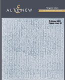 AlteNew Organic Linen 3D Embossing Folder