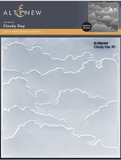 AlteNew Cloudy Day 3D embossing Folder