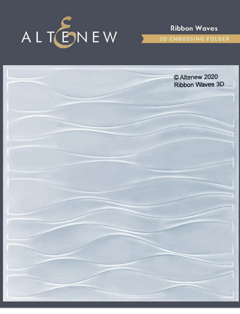 AlteNew Ribbon Waves 3D Embossing